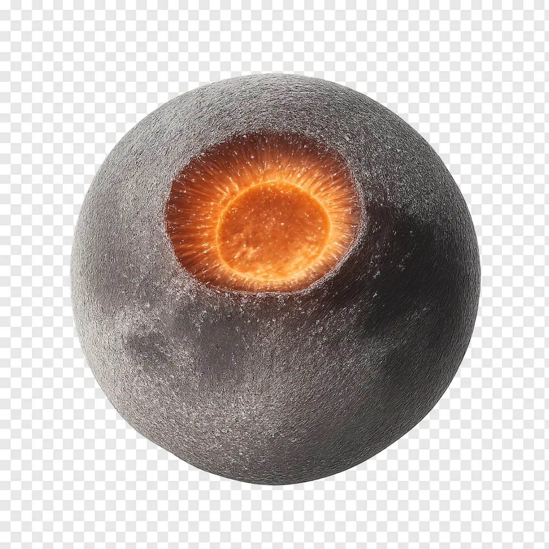 Moon Crater PNG Image For Space Designs