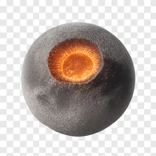 Moon Crater PNG Image For Space Designs