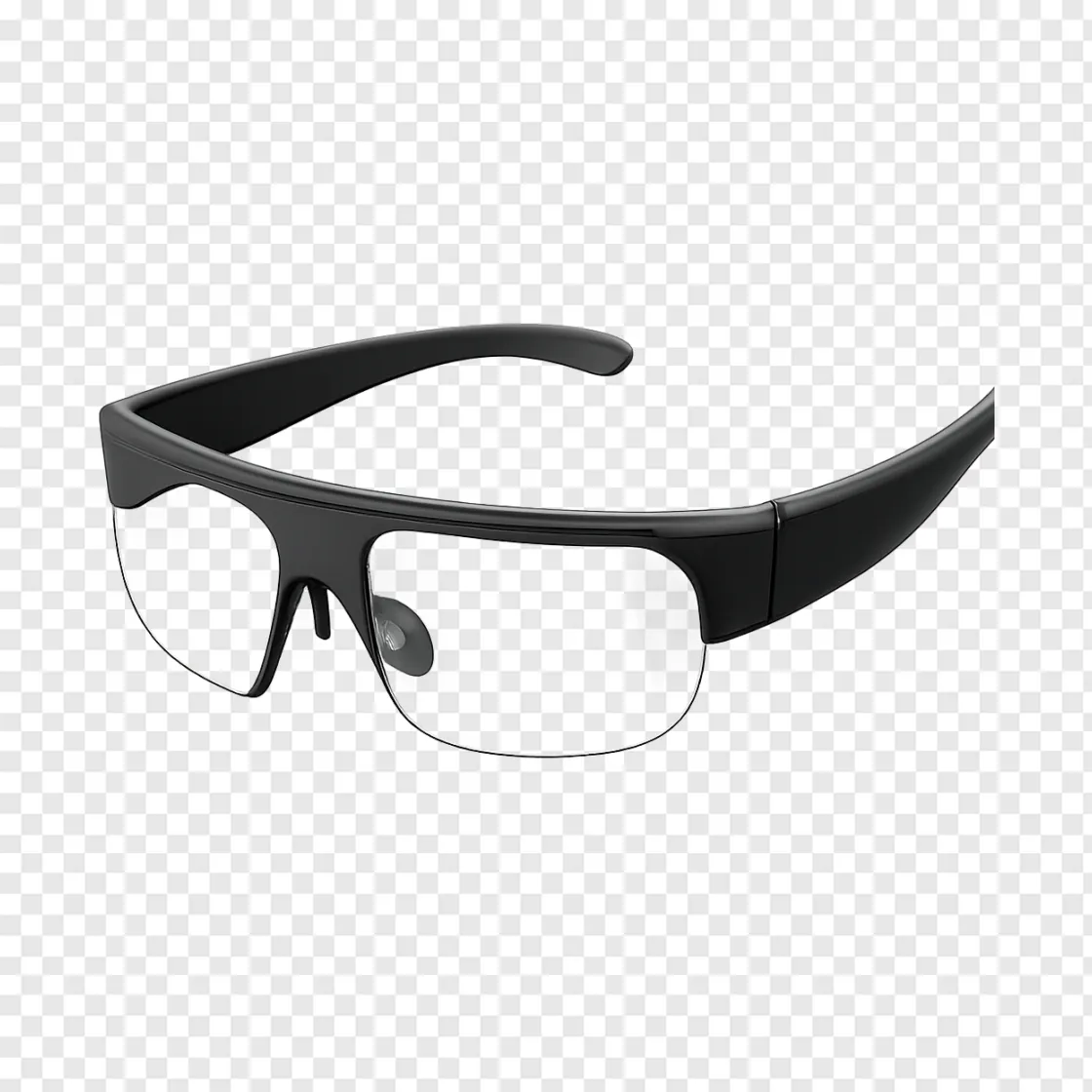 Futuristic AR Glasses PNG Transparent Image