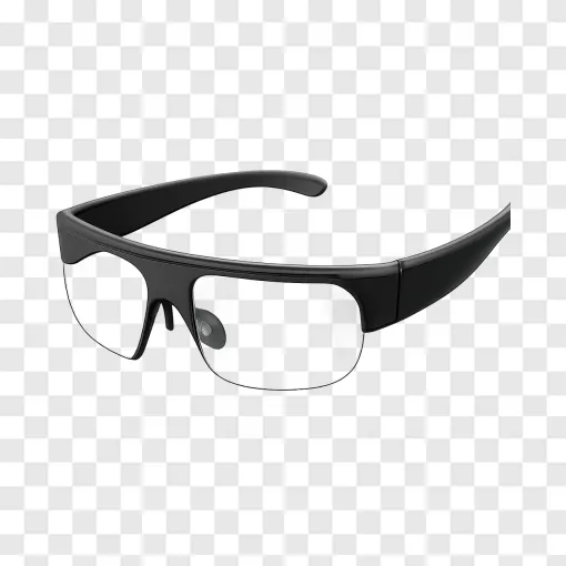 Futuristic AR Glasses PNG Transparent Image