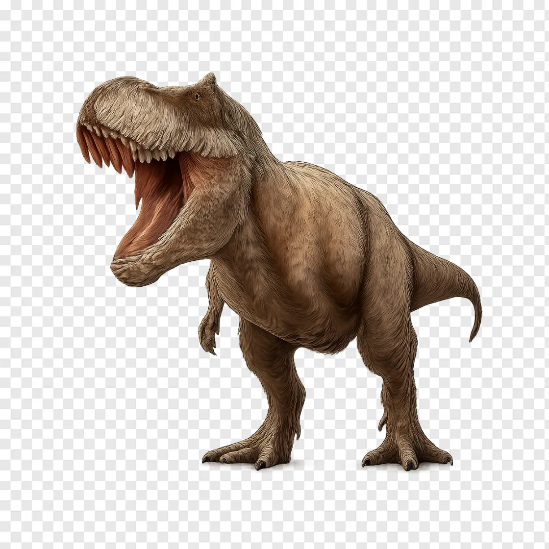 Fierce T-Rex Dinosaur PNG Image For Design