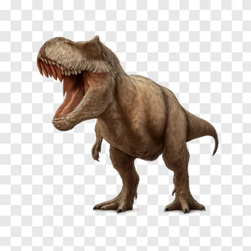 Fierce T-Rex Dinosaur PNG Image For Design
