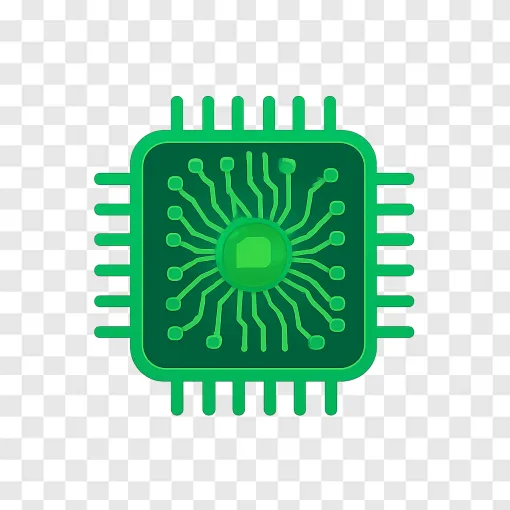 Nvidia Microchip PNG Transparent Background