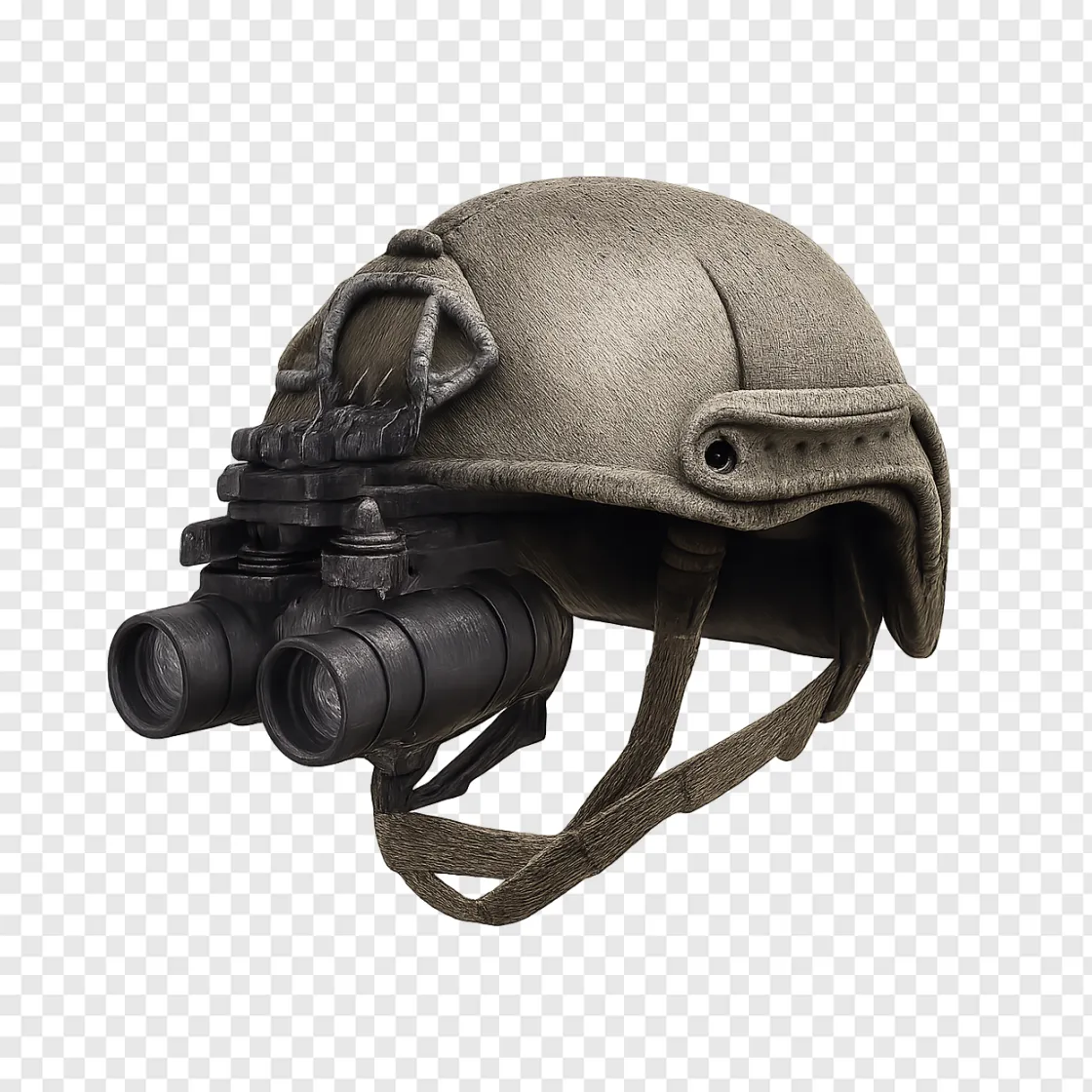 Tactical Military Helmet PNG Transparent Background