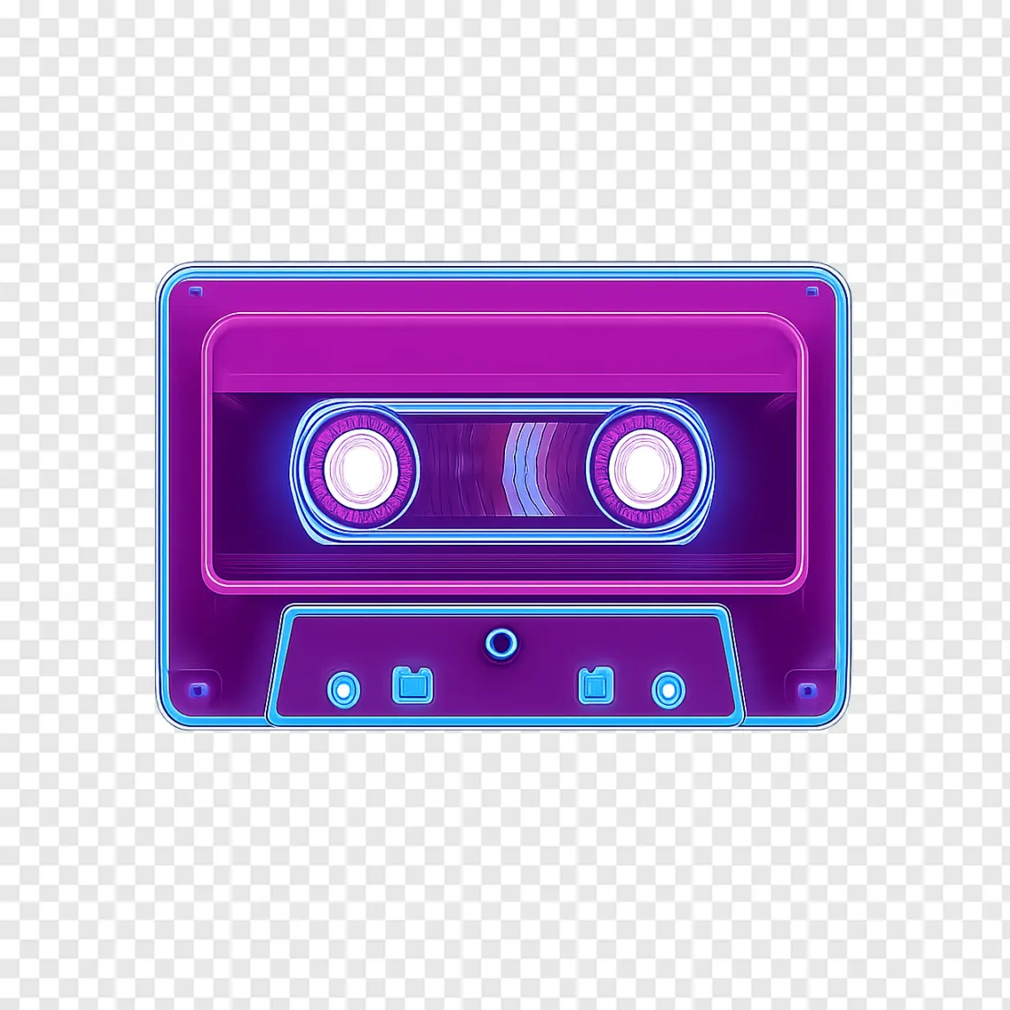 GTA VI Album Retro Cassette Tape PNG