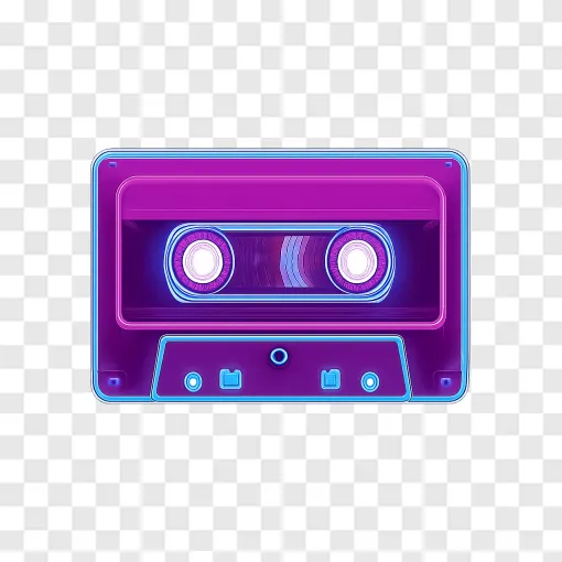 GTA VI Album Retro Cassette Tape PNG