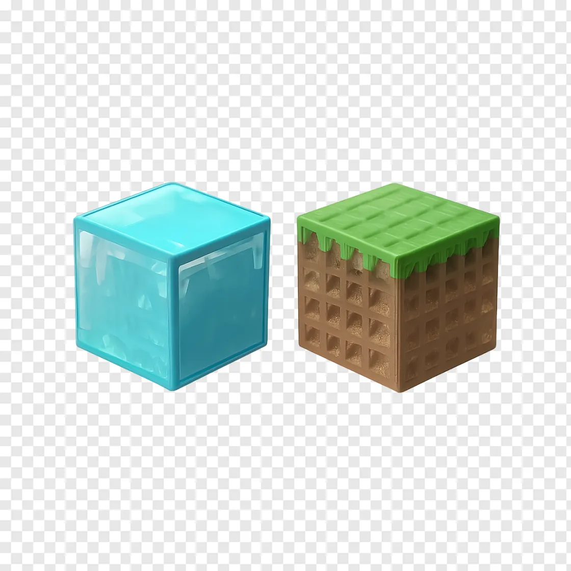 Minecraft Block PNG Game Asset Free Download