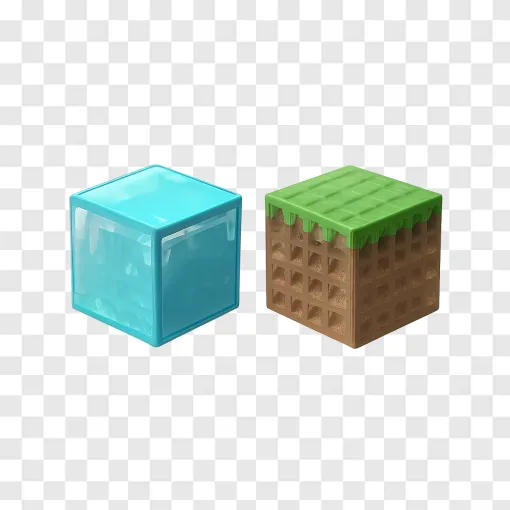 Minecraft Block PNG Game Asset Free Download