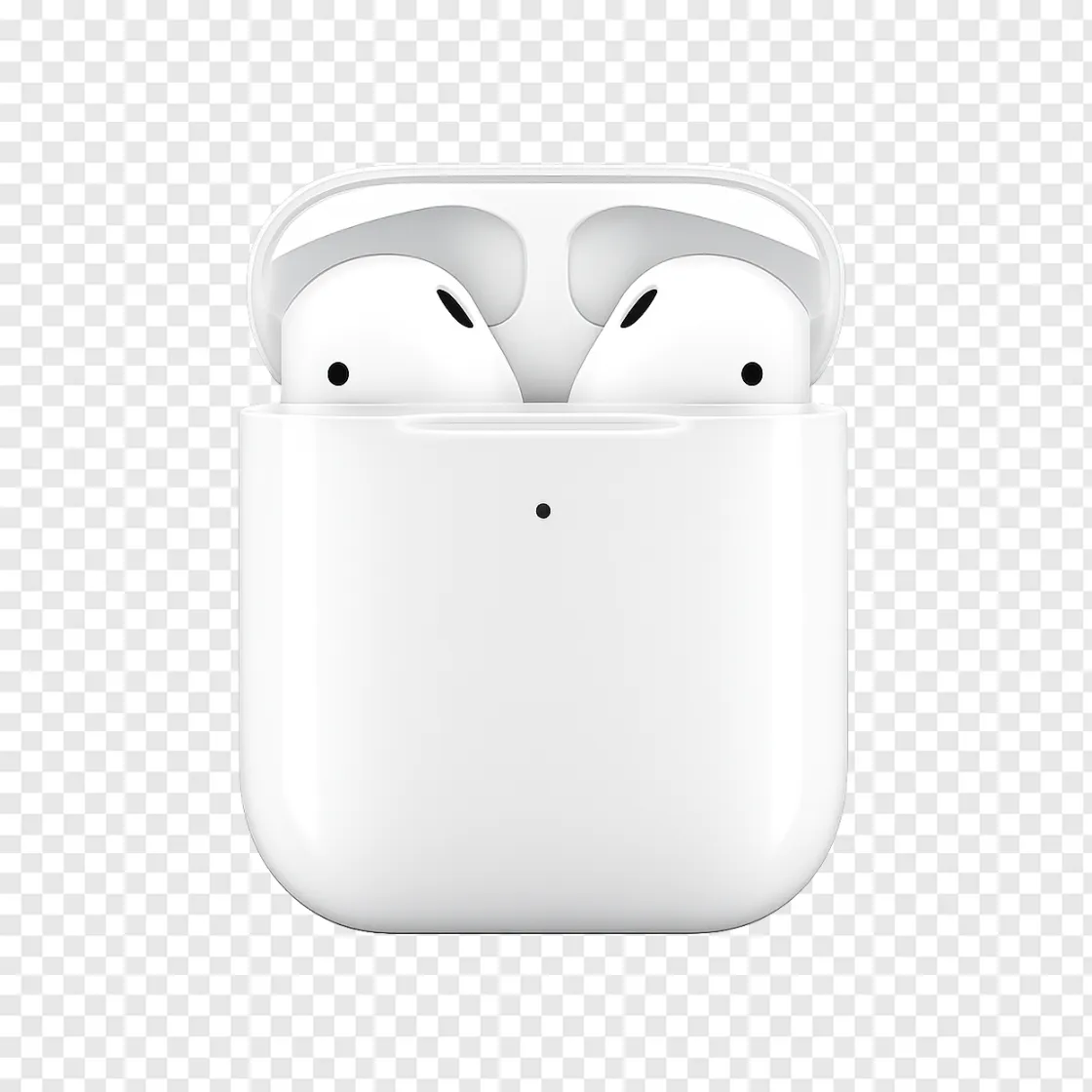Wireless Earbuds Transparent PNG