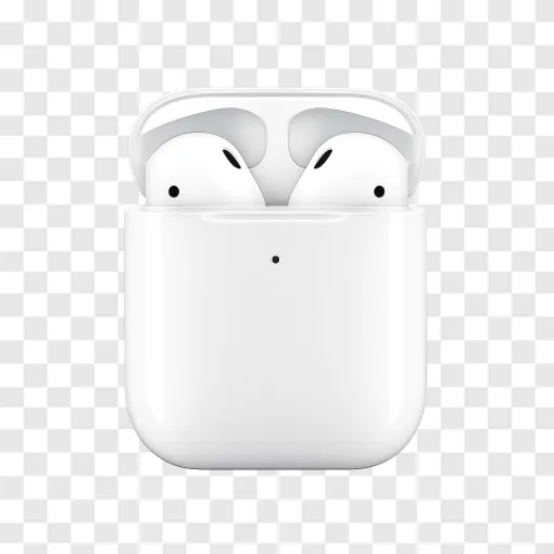 Wireless Earbuds Transparent PNG