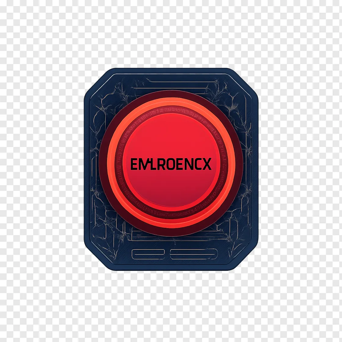 AI Safety Switch PNG Concept Illustration