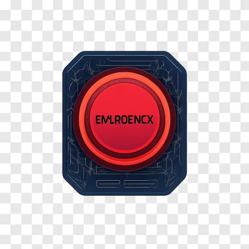 AI Safety Switch PNG Concept Illustration