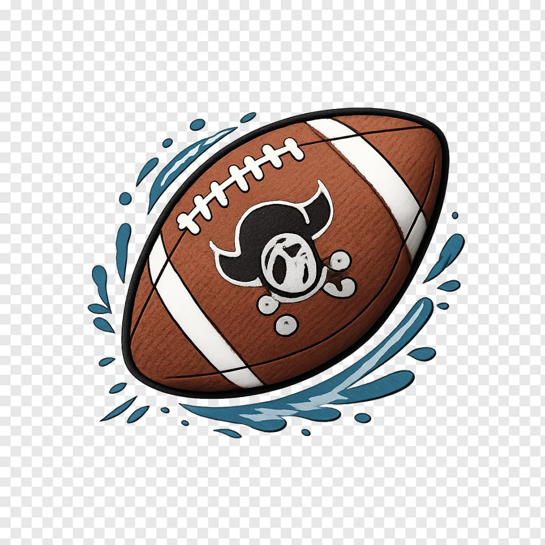 Tampa Bay Football PNG Graphic For Sports Designs