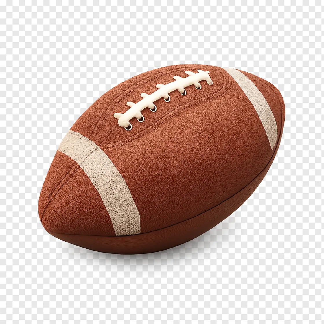 American Football PNG Transparent Image