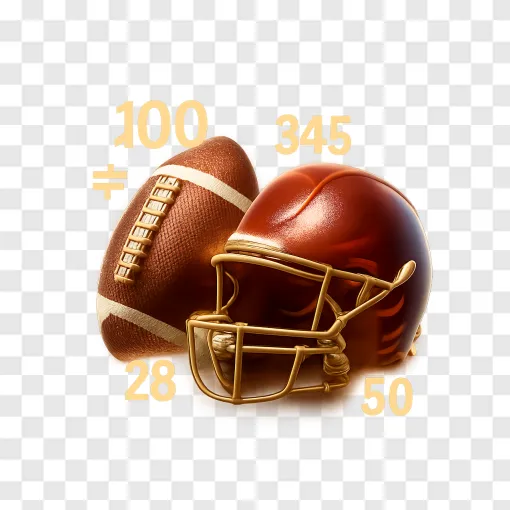 American Football Touchdown PNG Transparent Image