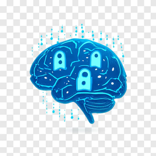 AI Security Concept PNG For Tech Designs