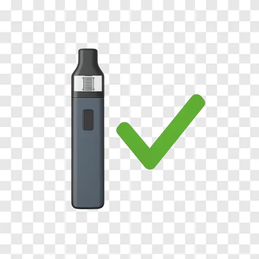 Vaping Icon PNG Transparent Background