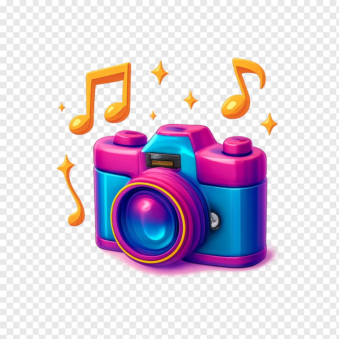 Music Video Camera PNG Icon For Design