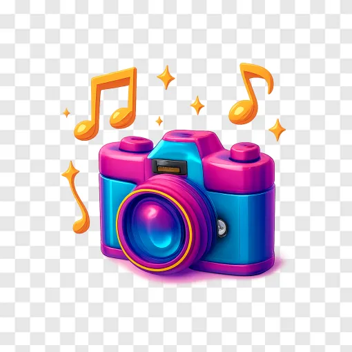 Music Video Camera PNG Icon For Design