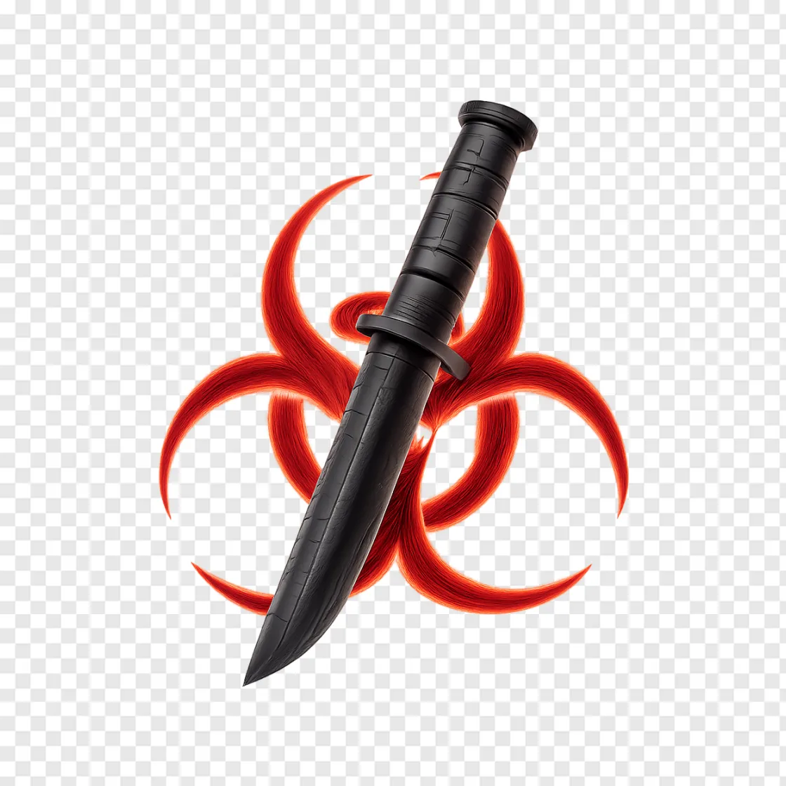 Resident Evil Biohazard Symbol PNG Transparent Background