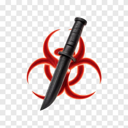 Resident Evil Biohazard Symbol PNG Transparent Background