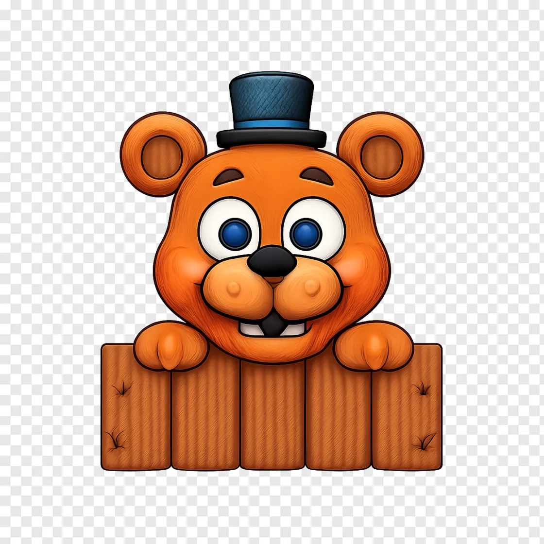 FNAF Animatronic Neighbor PNG Graphic For Gamers