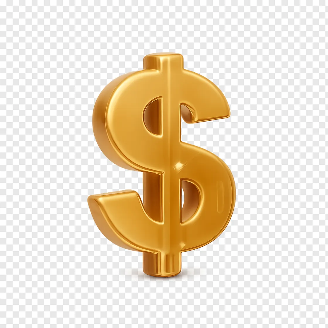 US Dollar Sign PNG Financial Icon