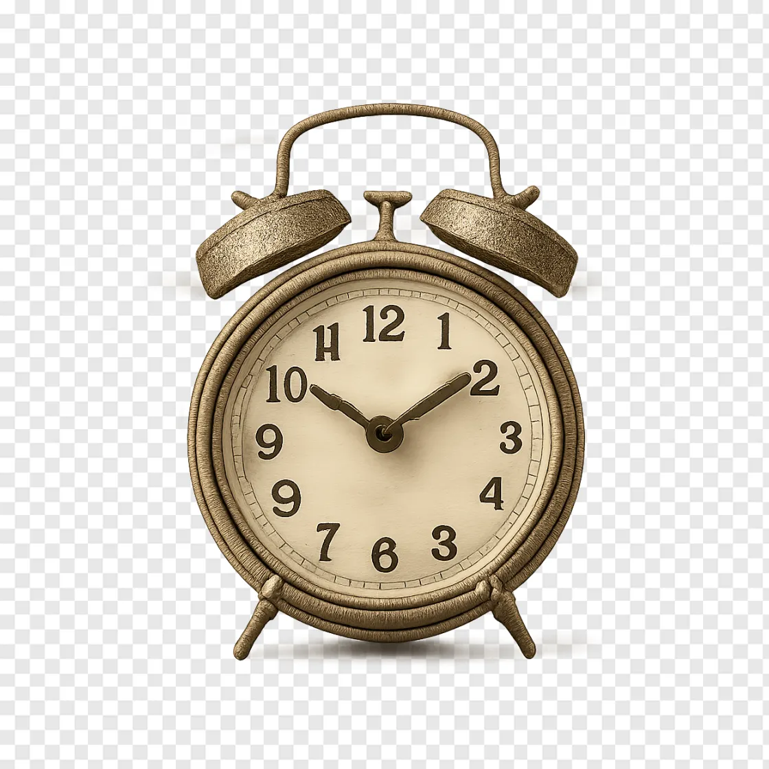Ticking Clock Transparent PNG Image