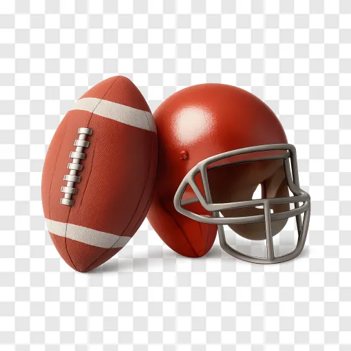 College Football Equipment PNG Transparent Image