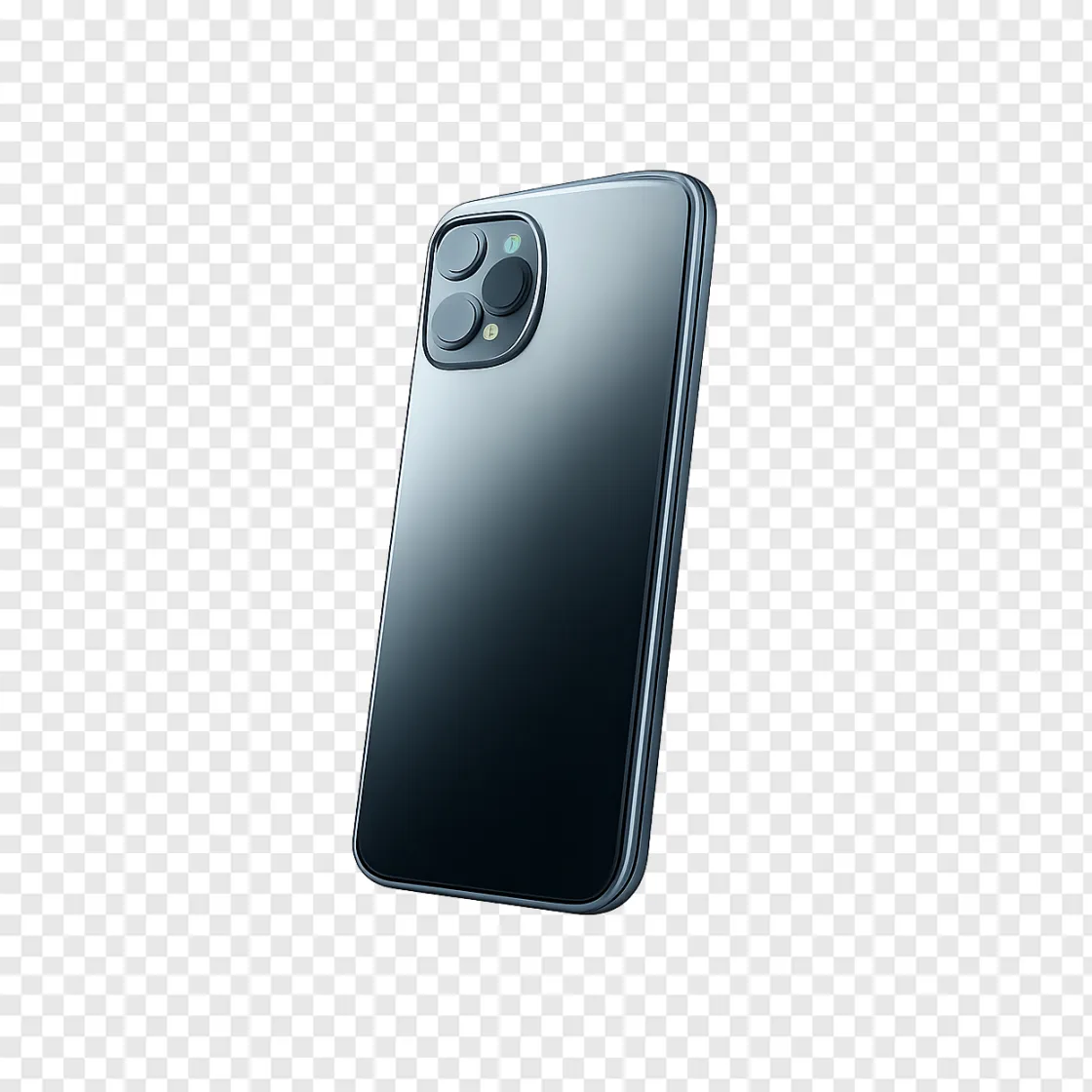 Modern Smartphone PNG Image For Tech Design