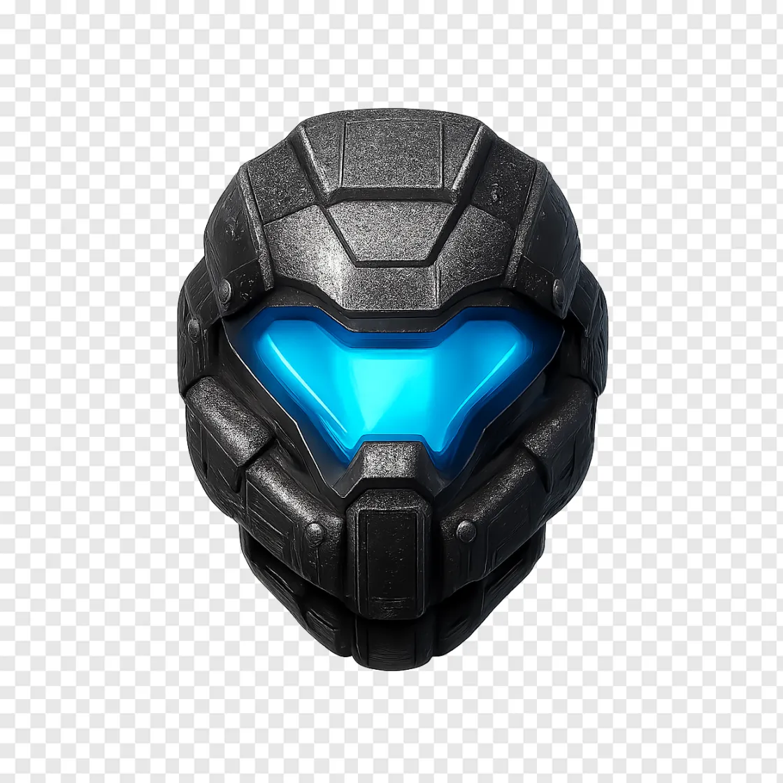 Space Marine Helmet PNG Transparent Background