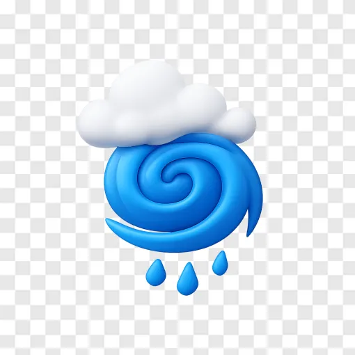 Tropical Storm And Hurricane Weather Icon PNG