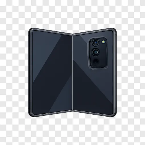 Foldable Smartphone Vector PNG