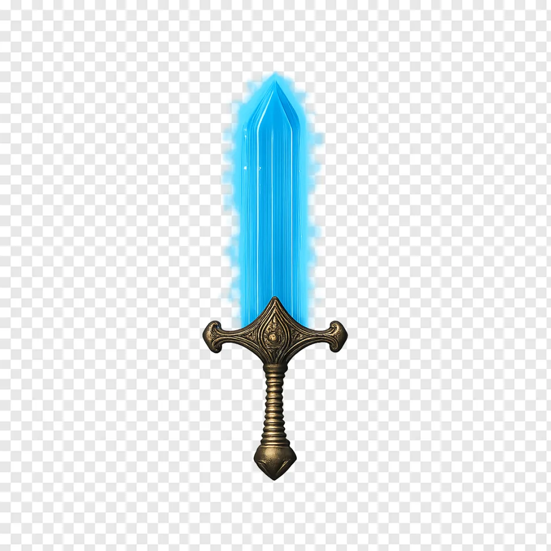 Fantasy RPG Magic Sword PNG Free Download