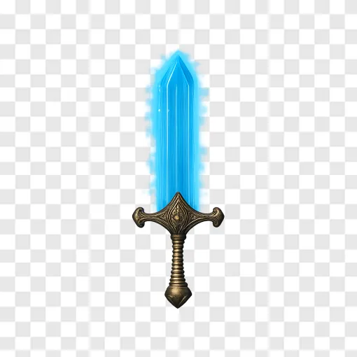 Fantasy RPG Magic Sword PNG Free Download