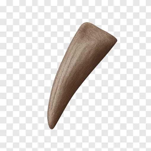 Realistic T. Rex Tooth PNG Image For Design