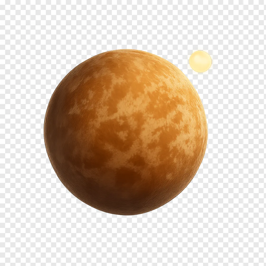 Venus Planet PNG Transparent Image