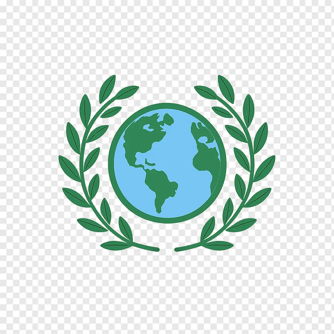 United Nations Globe And Peace Symbol PNG