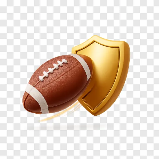 NFL Football PNG Graphic For Sports Designs