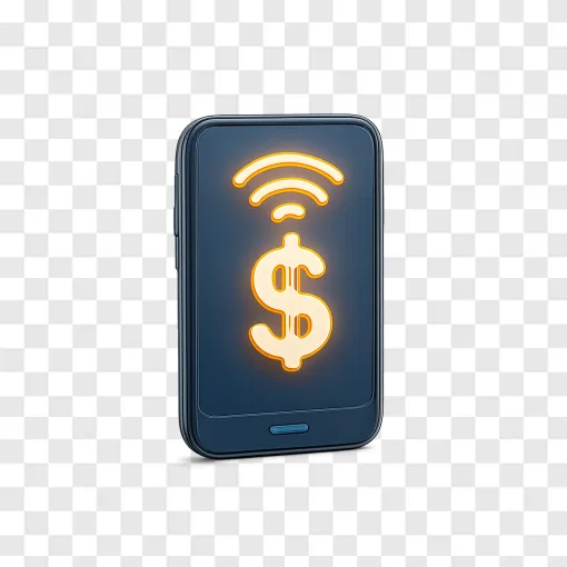 Cheap Mobile Plan Smartphone Icon PNG
