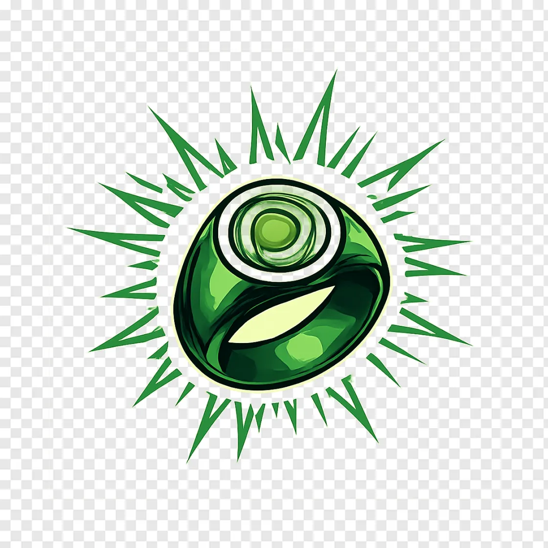 Green Lantern Power Ring PNG Icon