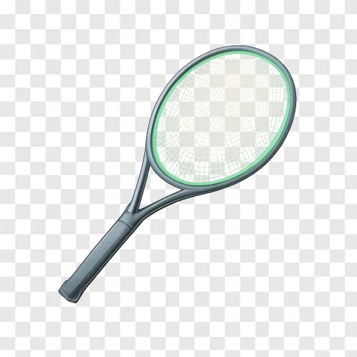 Futuristic Tennis Racket PNG Transparent Image