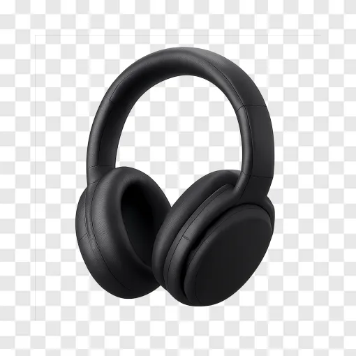 Wireless Headphones PNG Transparent Image