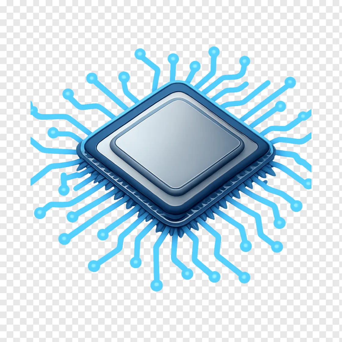 Snapdragon Processor PNG Image For Tech Designs