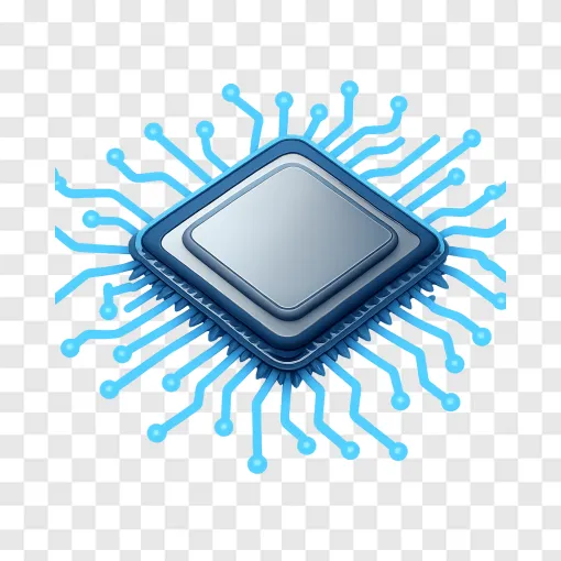 Snapdragon Processor PNG Image For Tech Designs