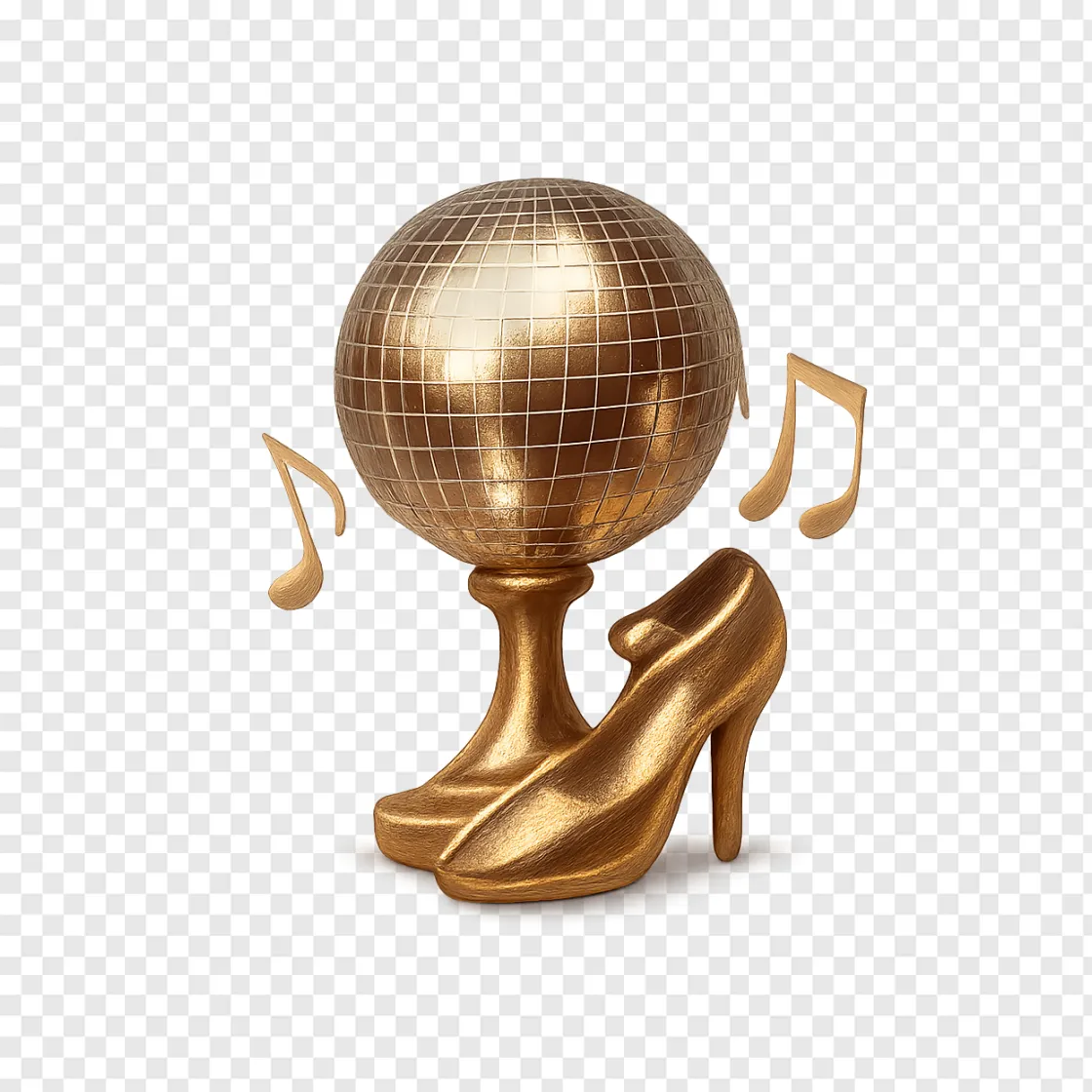 Dancing With The Stars Mirror Ball Trophy PNG