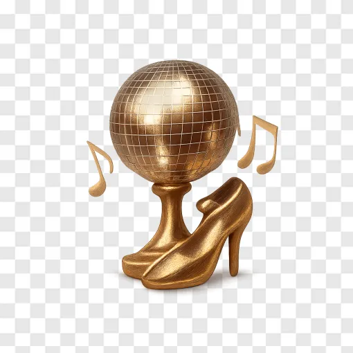 Dancing With The Stars Mirror Ball Trophy PNG