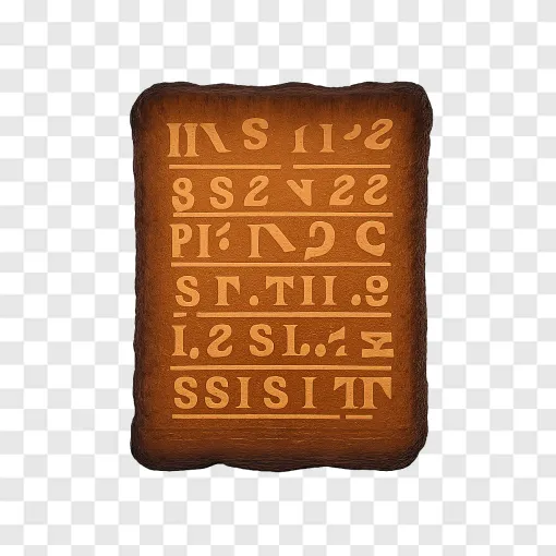Ancient Burnt Scroll PNG Image For History Projects