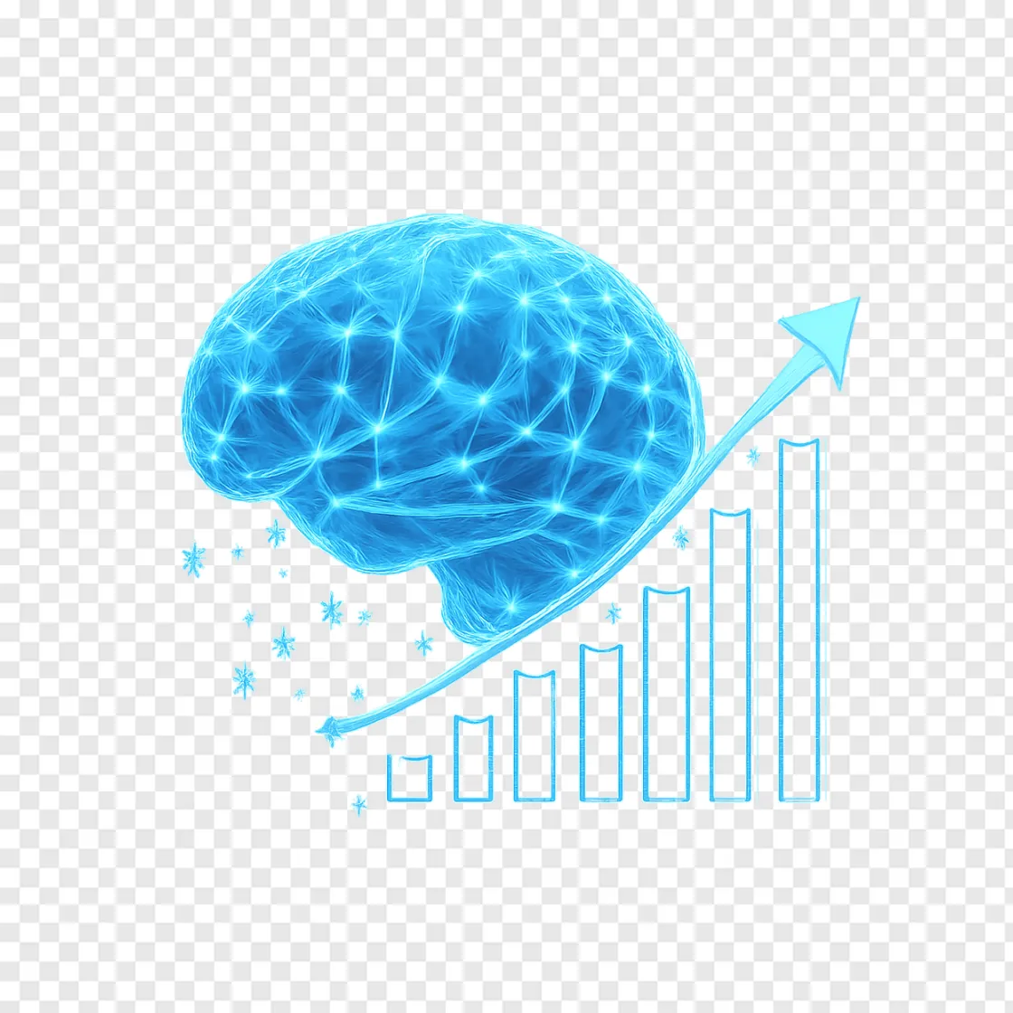 Artificial Intelligence And Finance PNG Graphic For Tech Projects