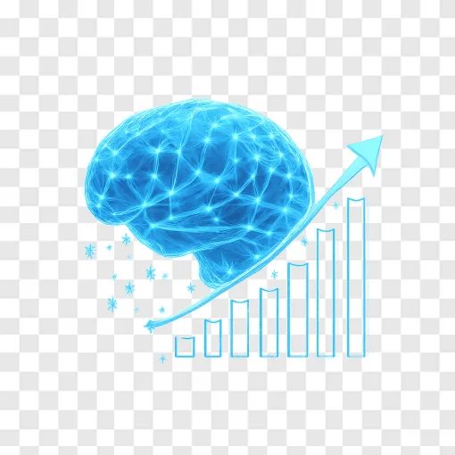 Artificial Intelligence And Finance PNG Graphic For Tech Projects